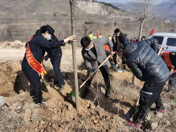 植樹(shù)添新綠，不負(fù)好春光！山東三箭集團(tuán)開(kāi)展義務(wù)植樹(shù)活動(dòng)